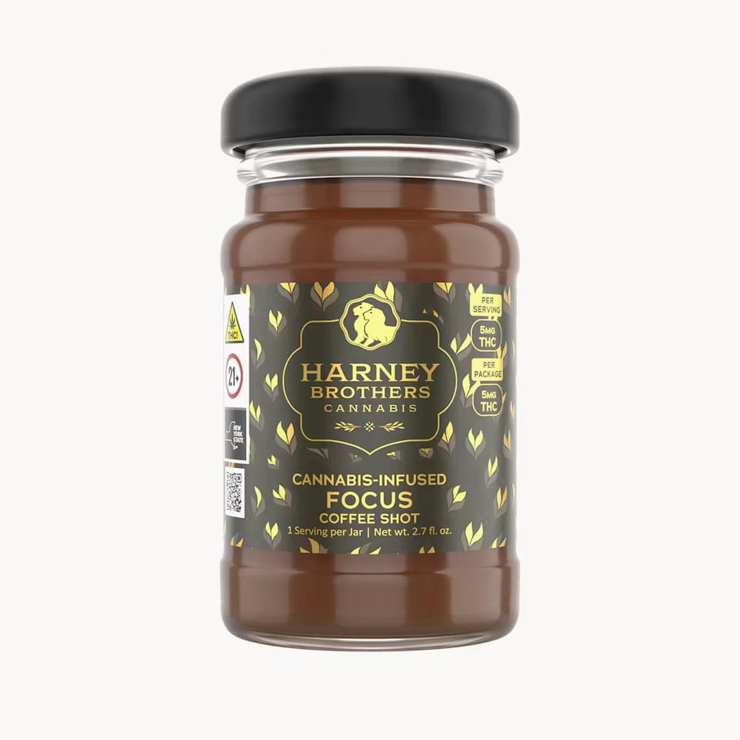 Focus Coffee Shot • 5mg THC • 2oz - Harney Brothers Cannabis | Treehouse Cannabis