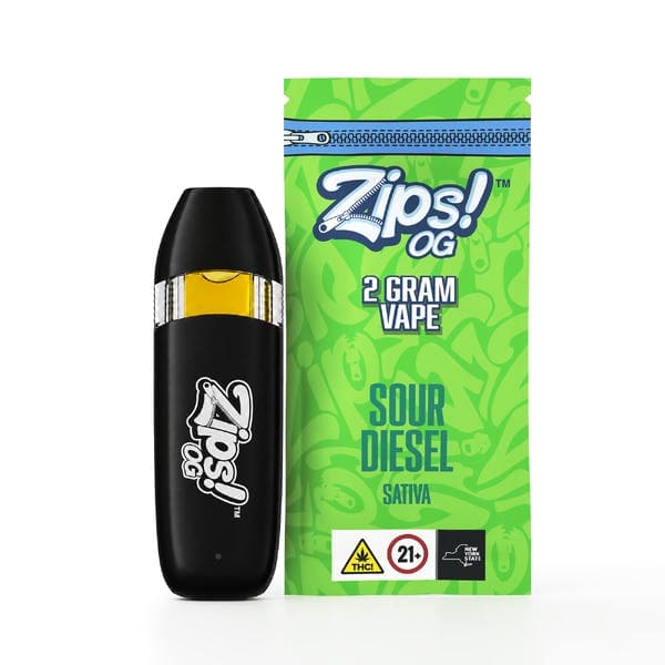 Sour Diesel • Disposable Vape • 2g - Zips Og | Treehouse Cannabis