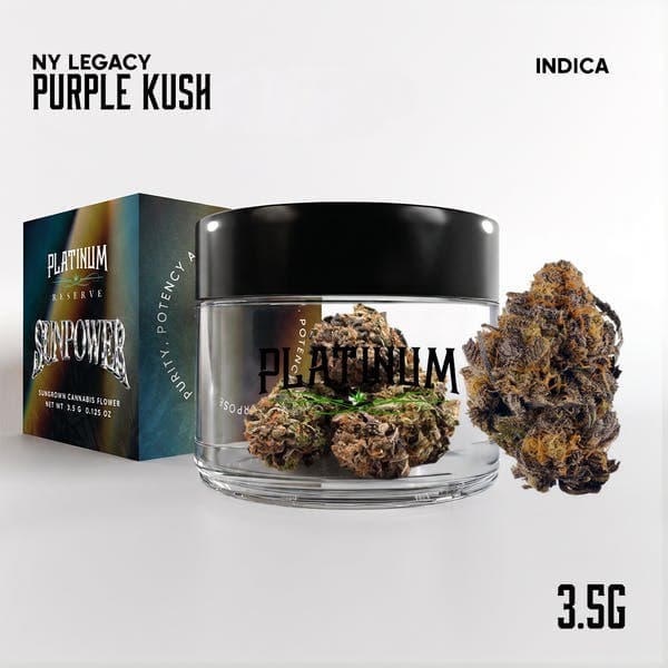 Purple Kush • Flower • 3.5g - Platinum Reserve | Treehouse Cannabis