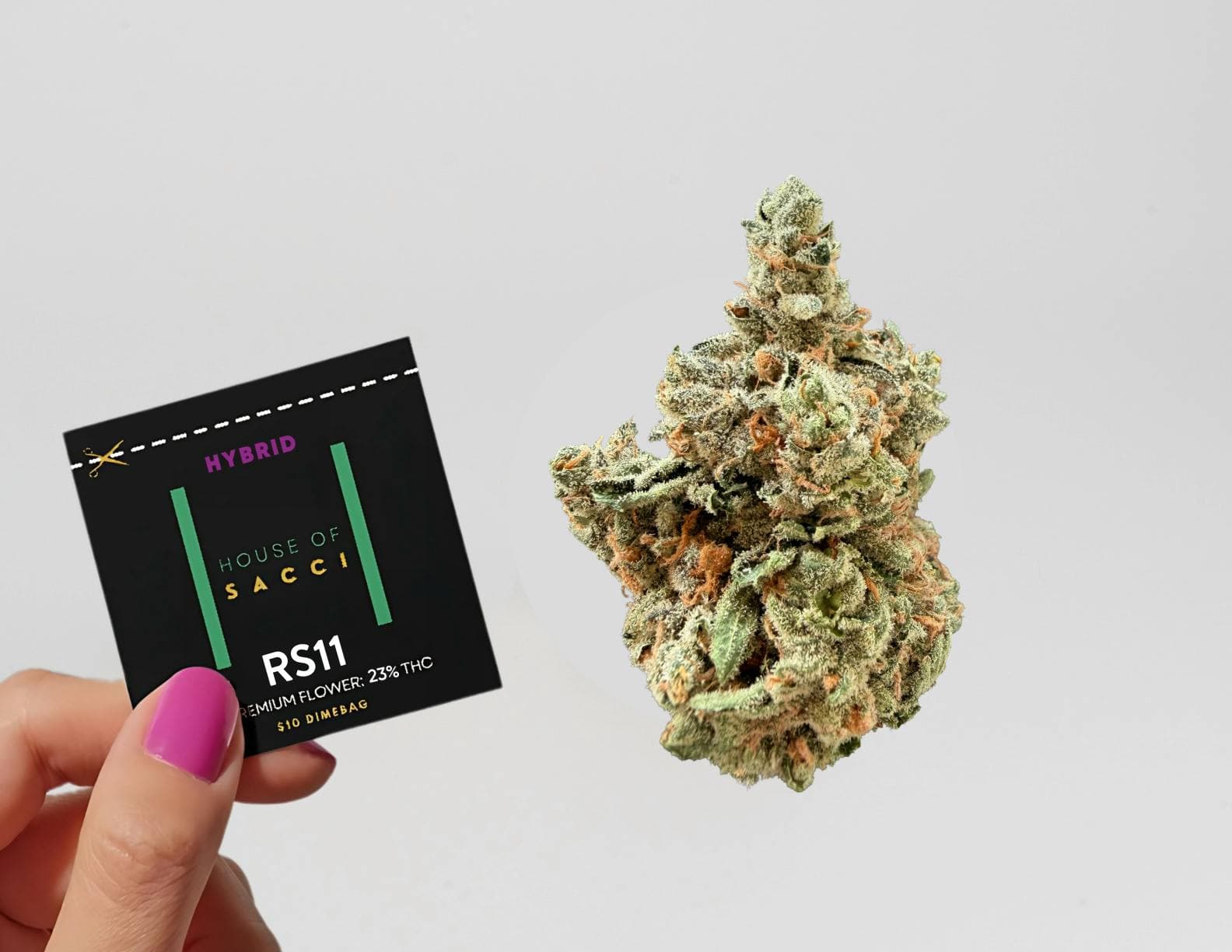product image for RS-11 "Rainbow Sherbert" Dime Bag .7g