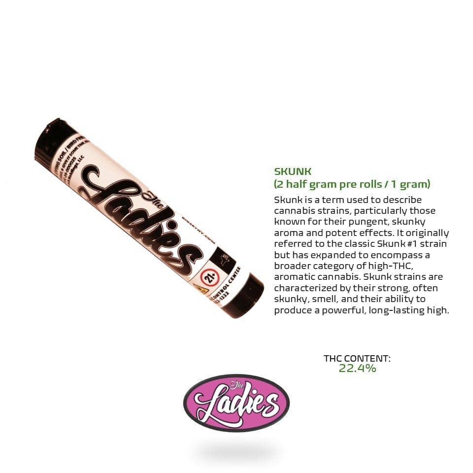 product image for Skunk 2 pack Pre-rolls 1g