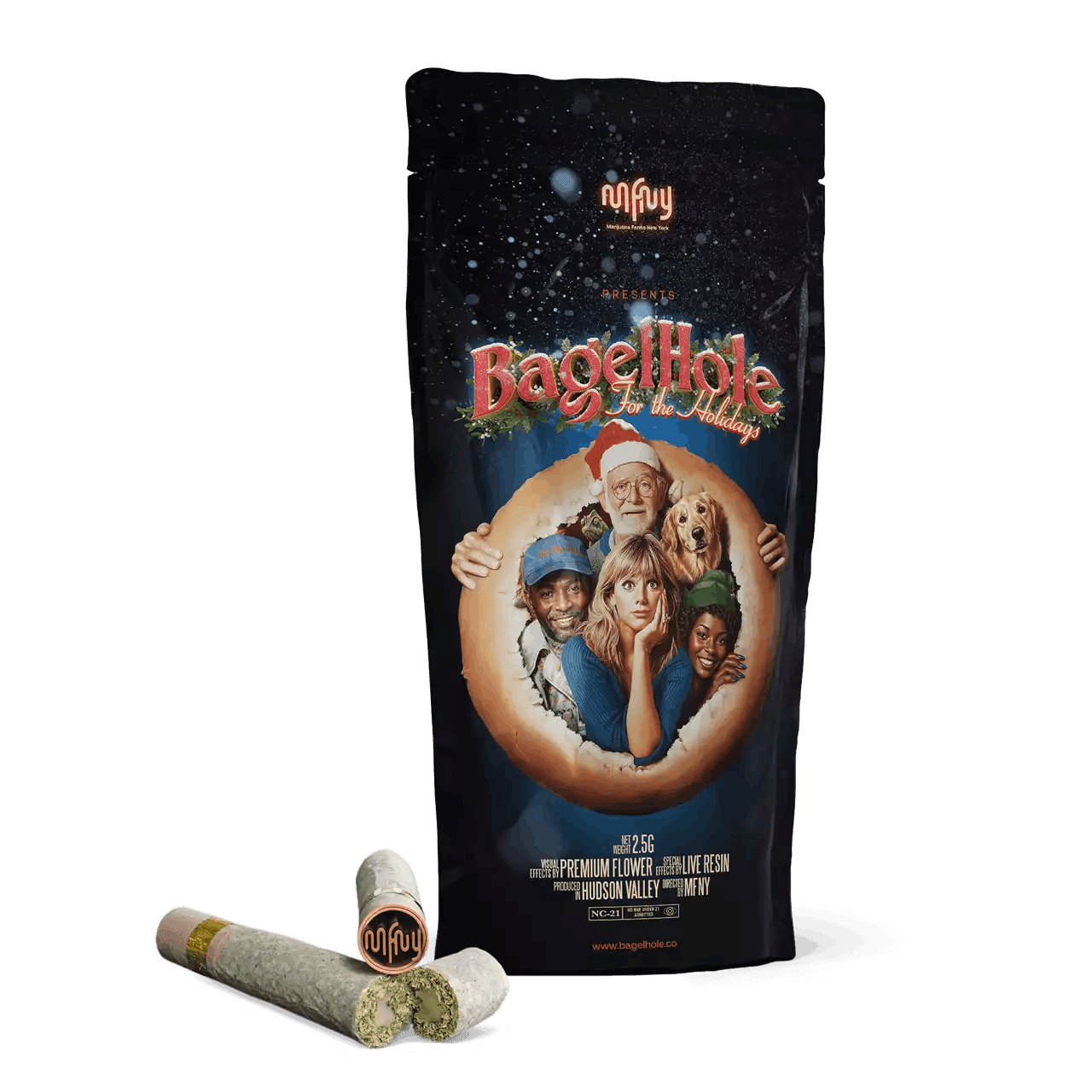 product image for Bagel Hole Honey Banana x Honey Banana Resin Resin Infused Pre-Roll 2.5g