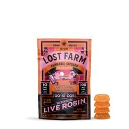 Lost Farm 'Tropical Lemonade x Do-Si-Dos' Live Rosin Gummies [10pk]