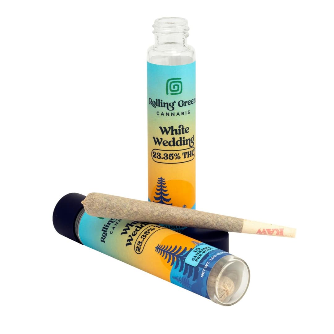 White Wedding • Pre-Roll • 1g - Rolling Green | Treehouse Cannabis