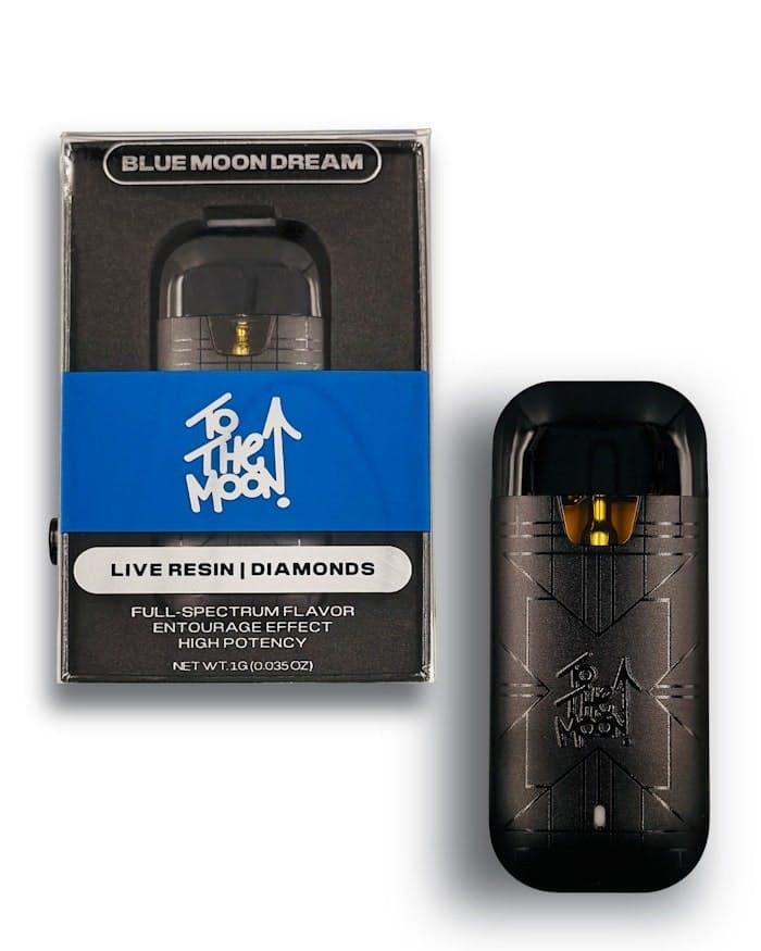 product image for Blue Moon Dream Live Resin + Diamonds Vape 1g