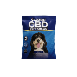4 pack Salmon Flavored CBD Chew For Dogs  | 20mg