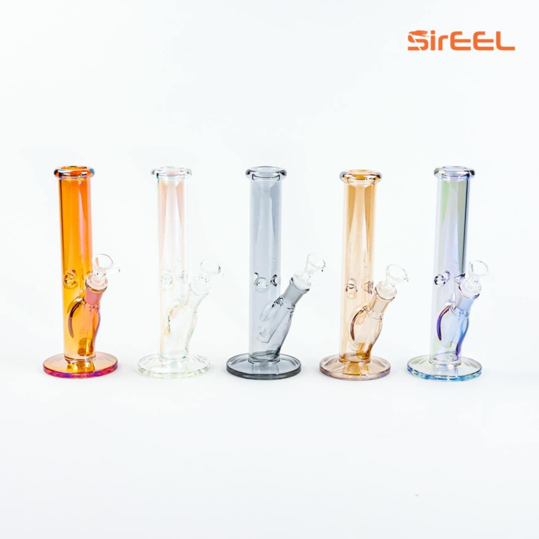 10" Iridized illusion Bong with flower Bowl - SirEEL | Treehouse Cannabis