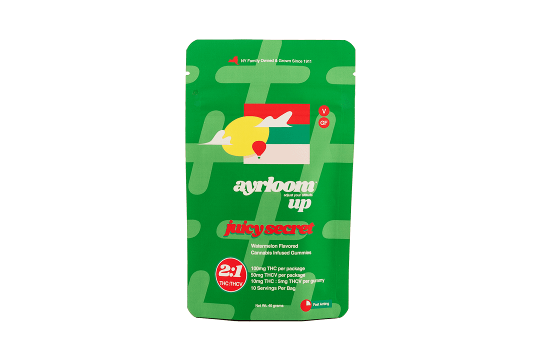 Juicy Secret 2:1 • Gummies • 10 Pack • Ayrloom - ayrloom | Treehouse Cannabis