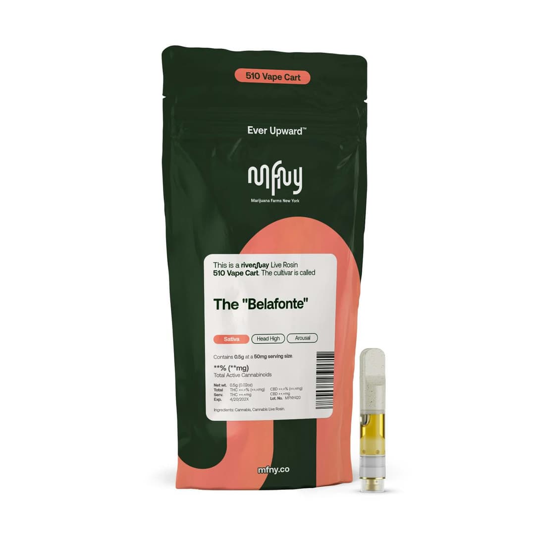 The Belafonte • Live Rosin Cartridge • .5g - MFNY | Treehouse Cannabis