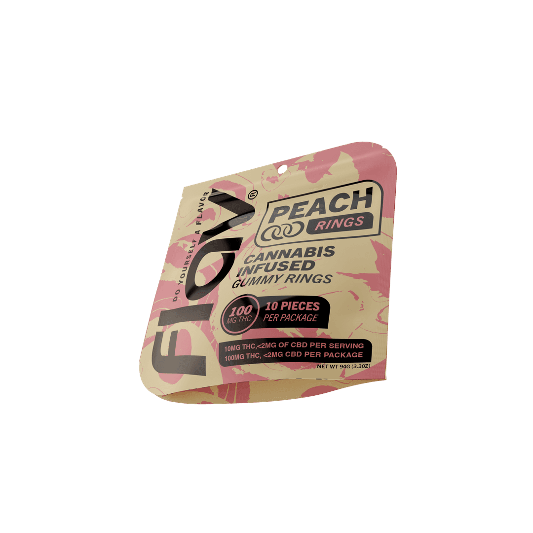 Peach Rings - 100mg - Flav | Treehouse Cannabis
