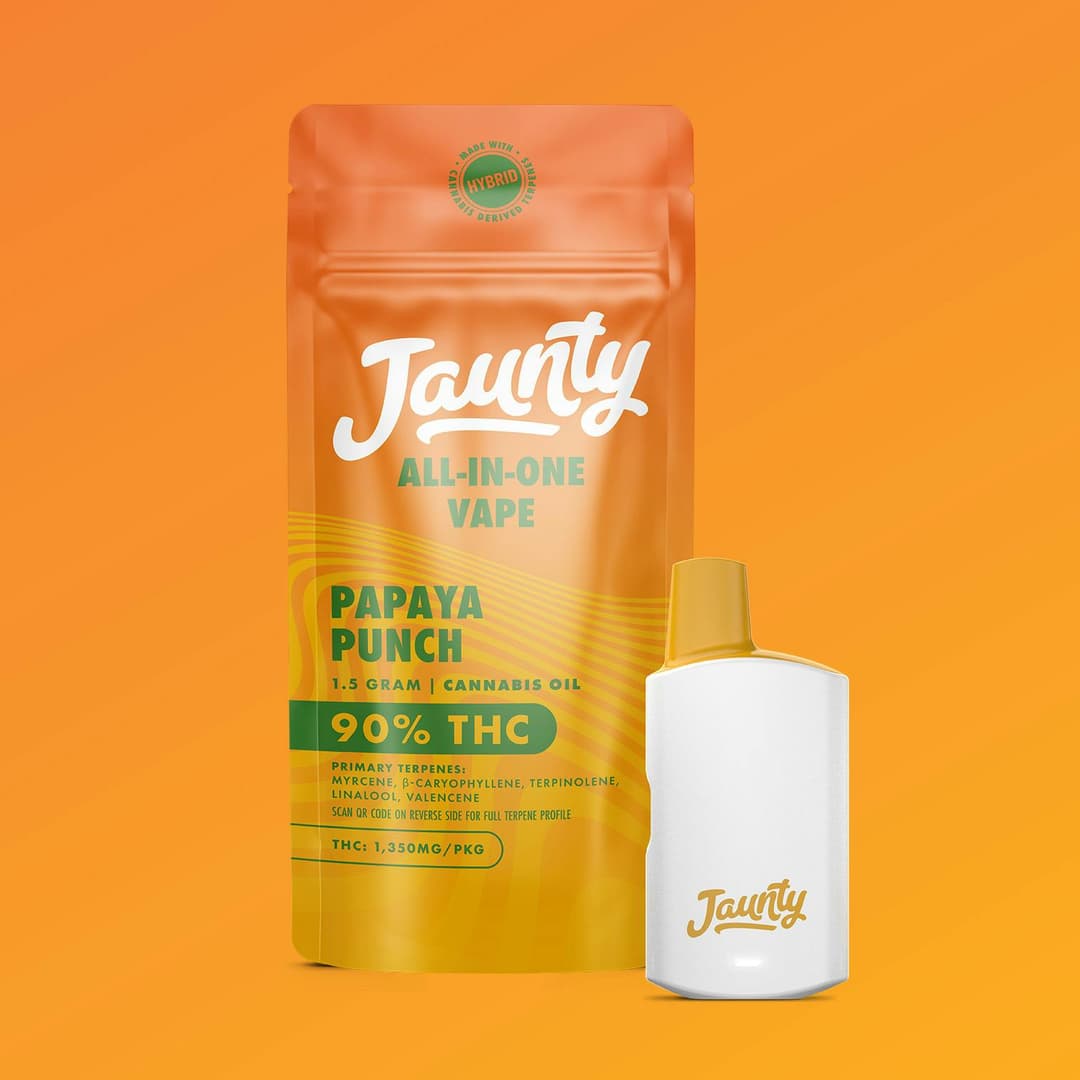 Papaya Punch • Disposable • 1.5g - Jaunty | Treehouse Cannabis