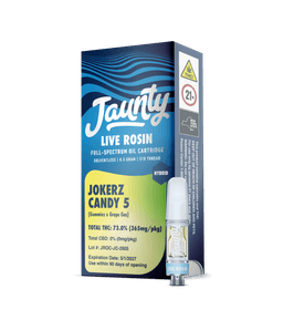 Jokerz Candy 5  | Cartridge | Live Rosin | Hybrid | 0.5g
