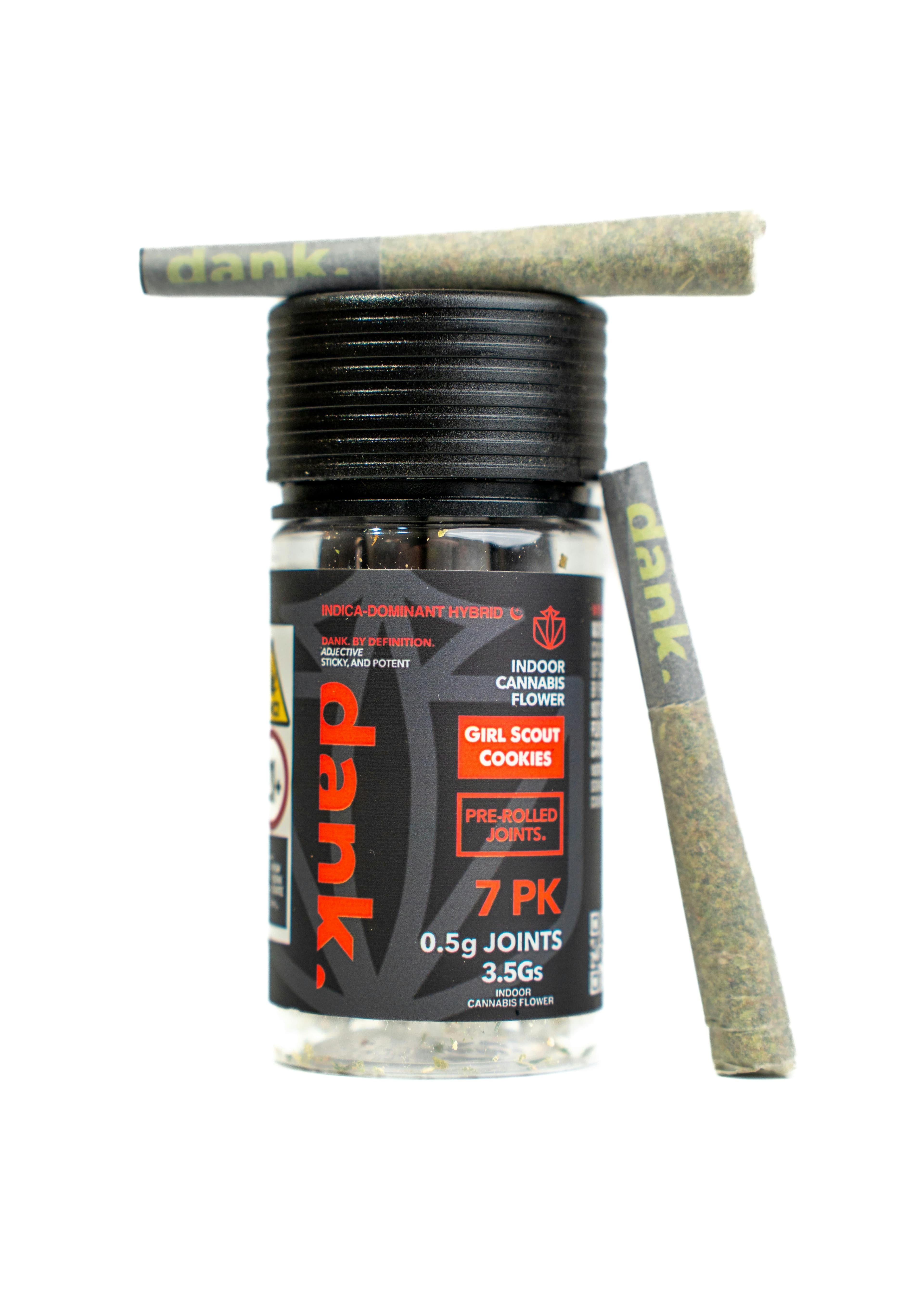 GIRL SCOUT COOKIES (7 PACK PRE-ROLL) - Dank By Definition.