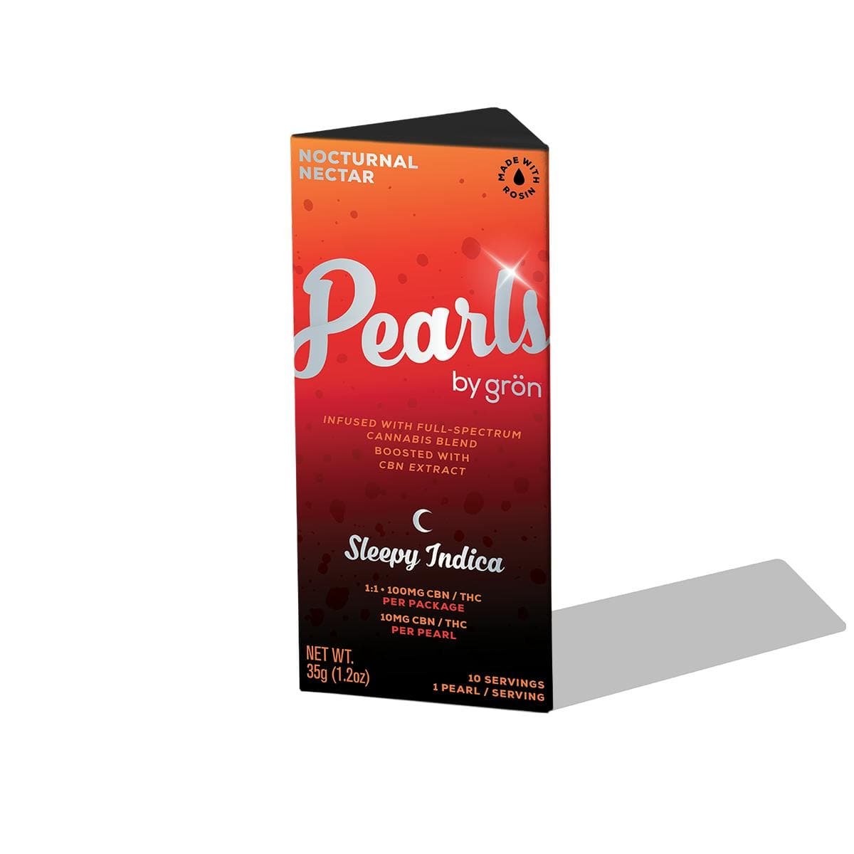 1:1 Nocturnal Nectar Pearls - CBN/THC - Indica - Grön