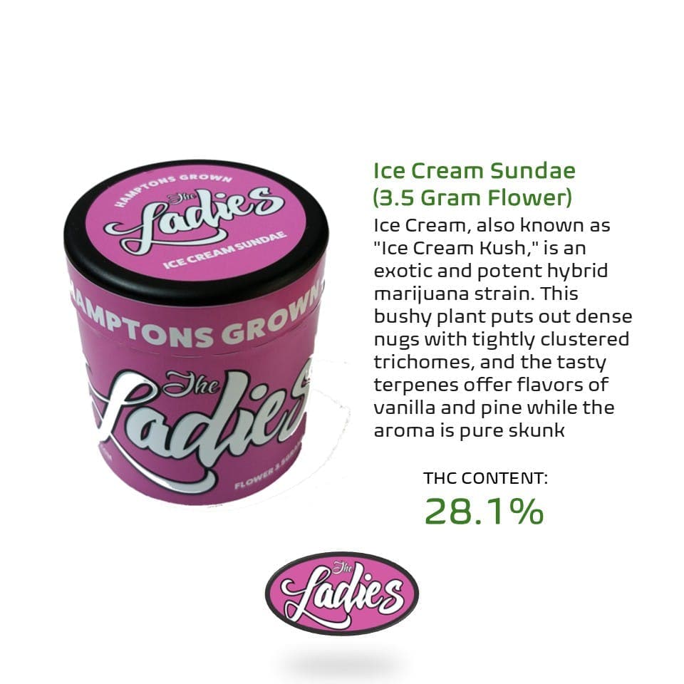 Ice Cream Sundae Flower 3.5g - The Ladies