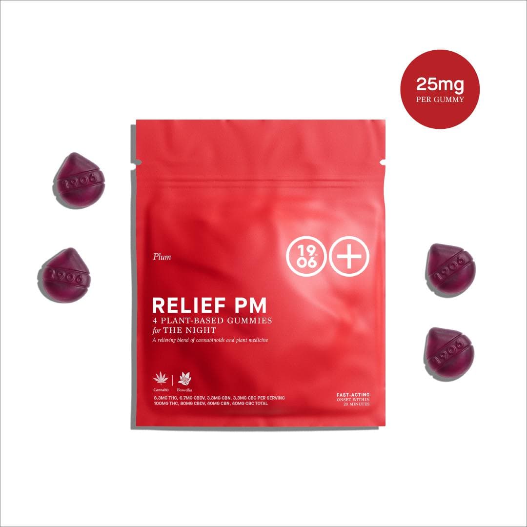 PM Relief • 4pk Gummies • 100mg - (1906) | Treehouse Cannabis