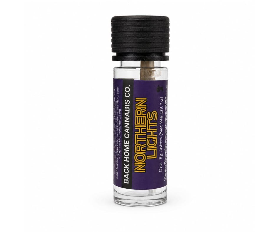 Northern Lights • Pre-roll • .5g - Back Home Cannabis Co. | Treehouse Cannabis