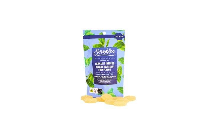 Sweet Dreamy Blueberry 1:1 CBN:THC 10 Pack - Smokiez Edibles