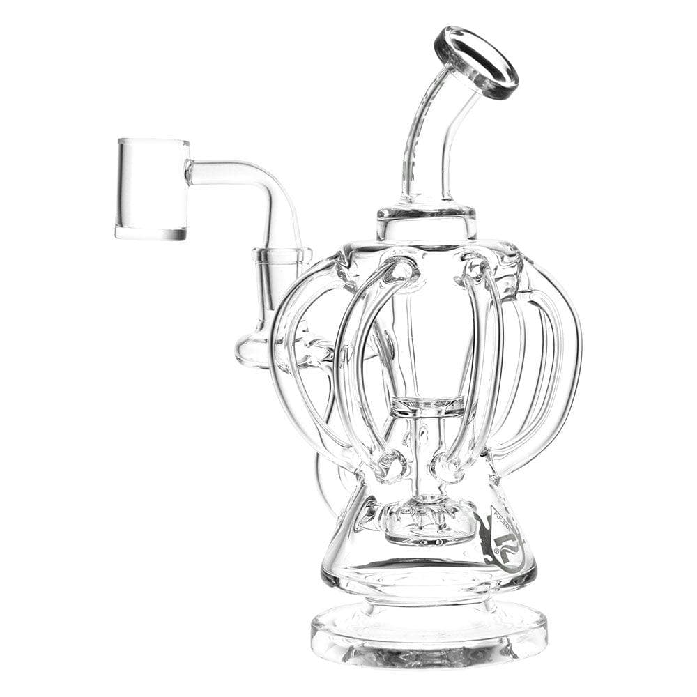 Pulsar Six-Arm Recycler Rig - 8" / 14mm F / Clear - 