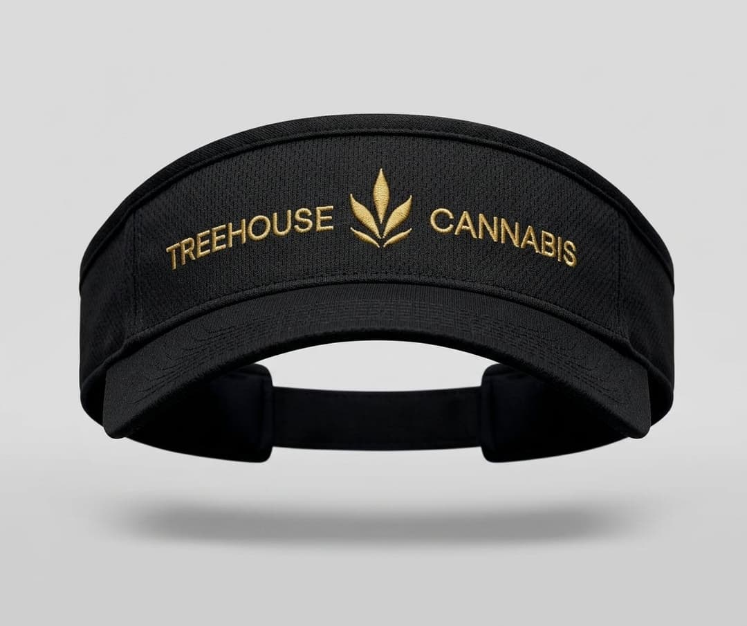 Treehouse Cannabis Premium Athletic Visor - Treehouse Cannabis | Treehouse Cannabis