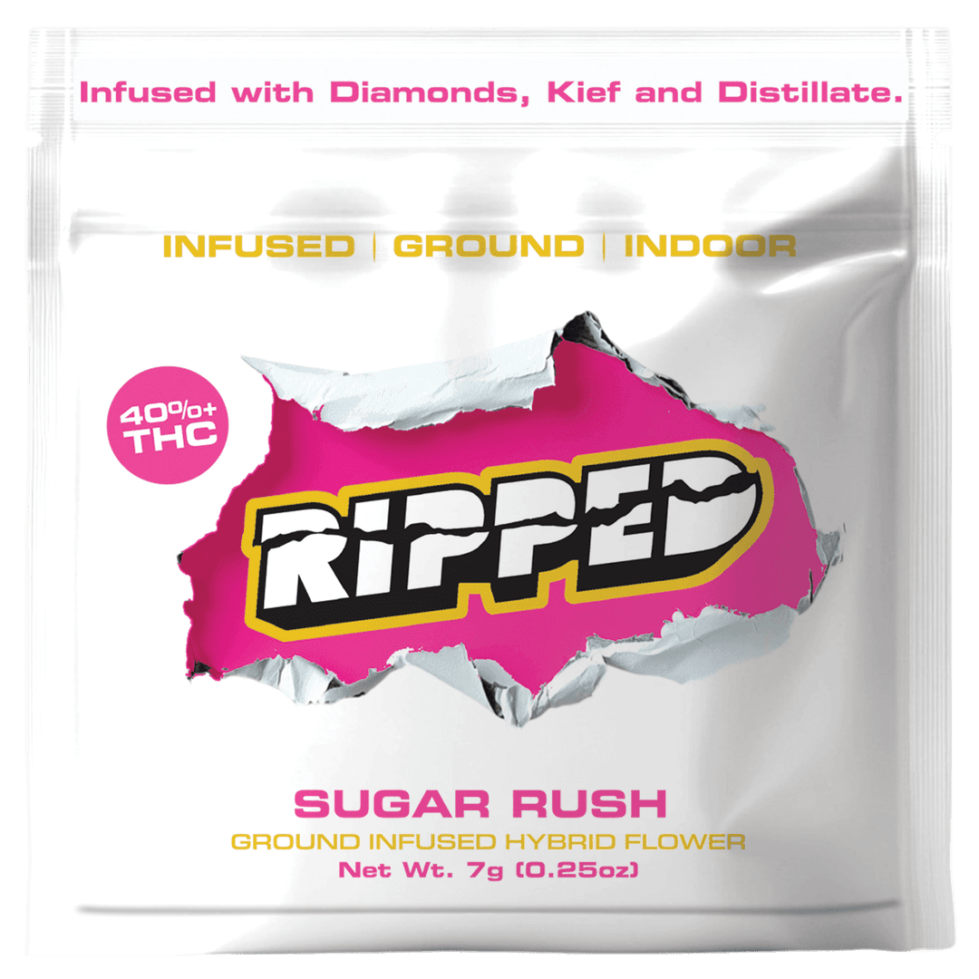 Sugar Rush Infused Pre-Ground Flower - RIPPED | Treehouse Cannabis