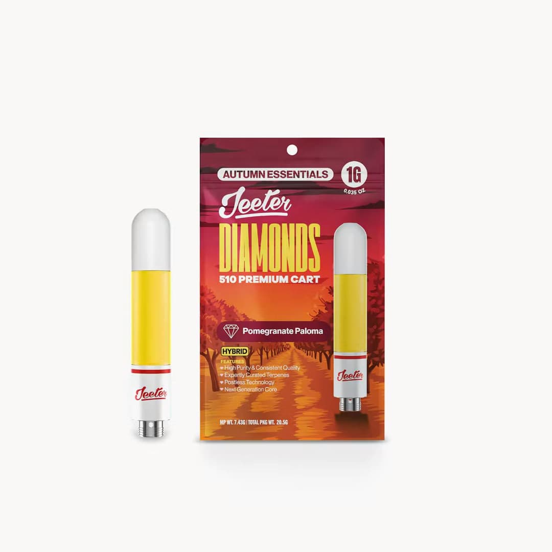 Pomegranate Paloma • Vape Cartridge • 1g - Jeeter | Treehouse Cannabis