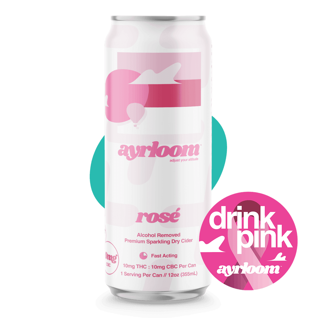 Ayrloom • Rosé • 1:1 • 10MG THC : 10MG CBC • Singles - ayrloom | Treehouse Cannabis