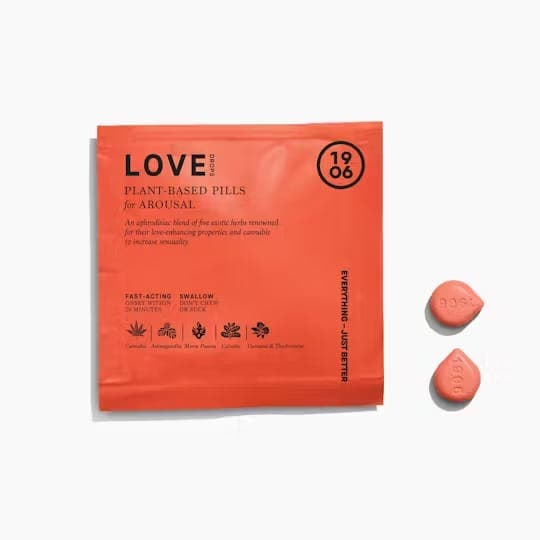 Love 4 Pack Tablets THC: 10mg, CBD: 10mg - 1906