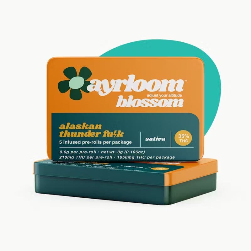 product image for Alaskan Thunder F*ck 5 pack Infused Pre-Rolls 3g