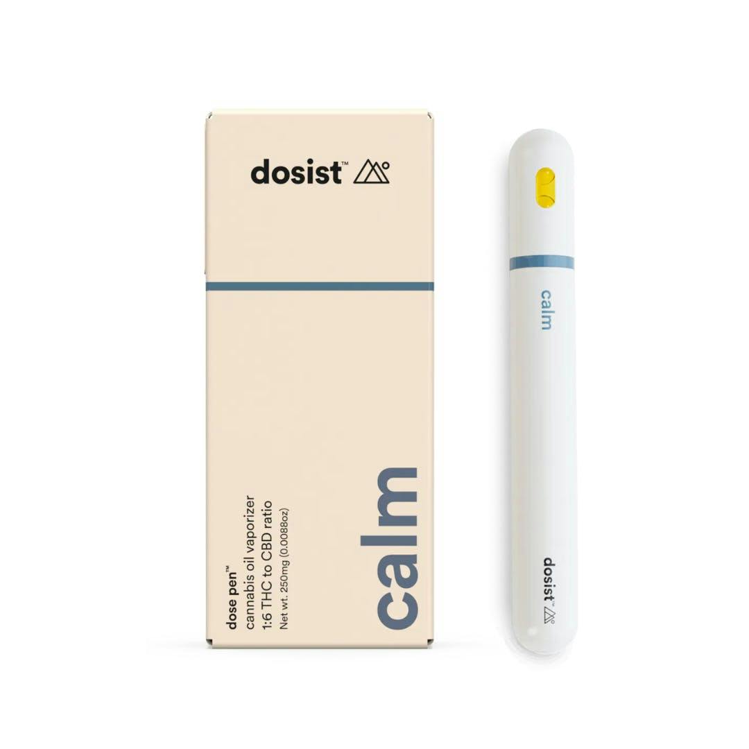 Calm • Disposable • 1:6 ratio THC and CBD • .25g - dosist | Treehouse Cannabis - Weed delivery for New York