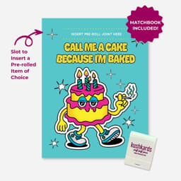 Baked Like a Cake Birthday Card