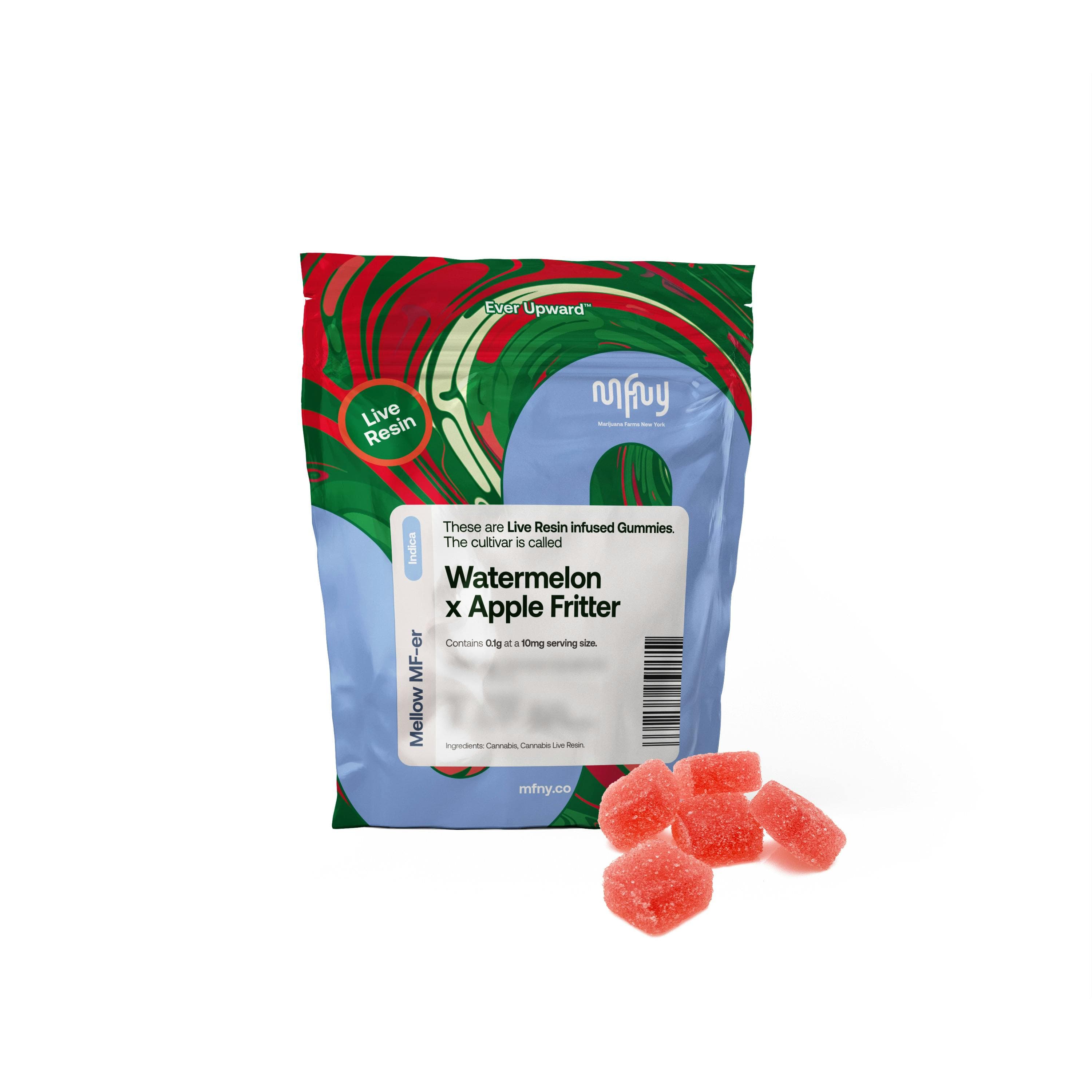 product image for Watermelon x Apple Fritter Live Resin Gummies