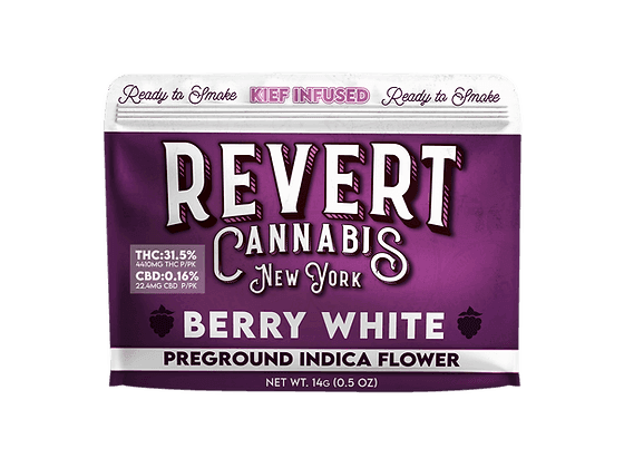Berry White Kief Infused Preground Flower Bag -  | Treehouse Cannabis