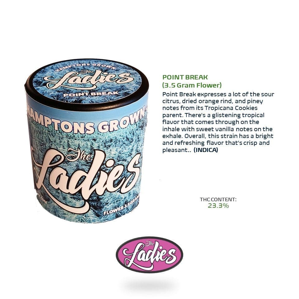 Point Break• Flower • 3.5g - The Ladies | Treehouse Cannabis