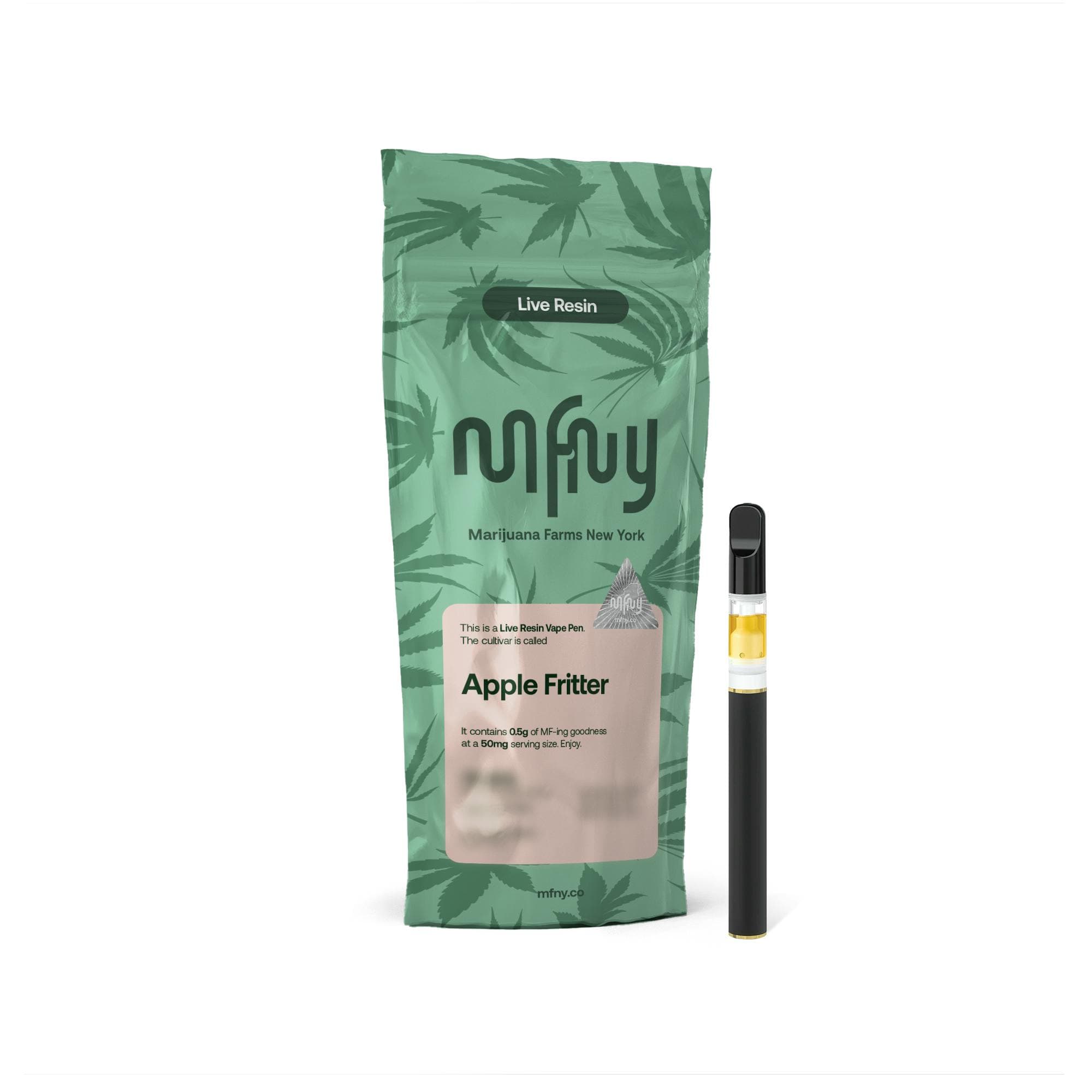 Apple Fritter Live Resin Disposable Vape (.5g) - MFNY