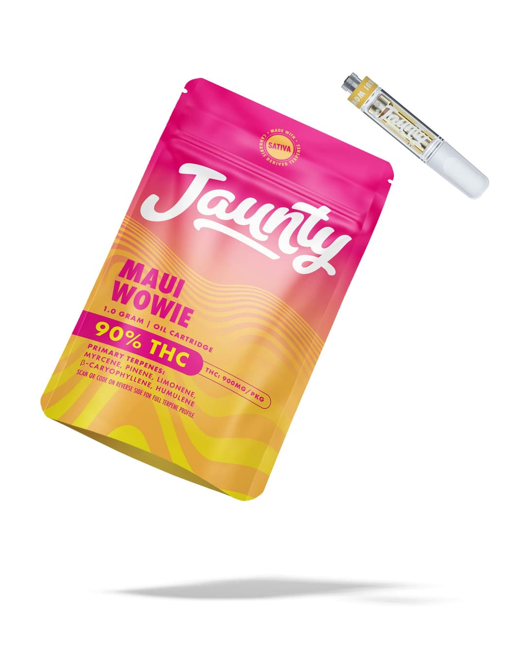 Maui Wowie • Cartridge • Sativa • 1g - Jaunty | Treehouse Cannabis