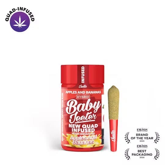 product image for Apples & Bananas Quad Infused 5 pack Pre-Roll 2.5g