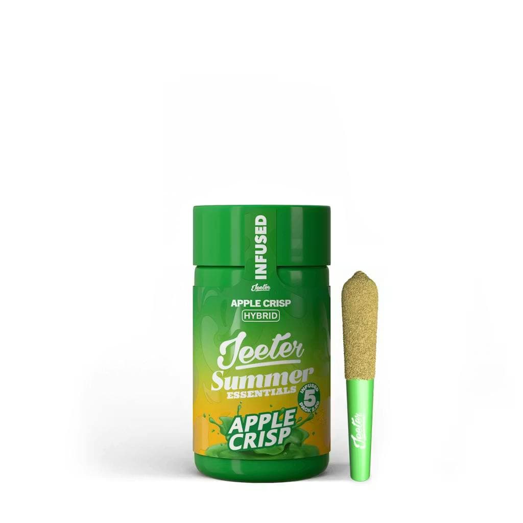 Apple Crisp Summer Essentials  • Baby Jeeter 5 pack Pre-Roll • 2.5g - Jeeter | Treehouse Cannabis
