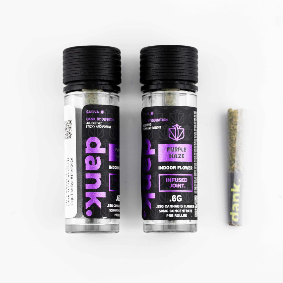 Purple Haze • Infused Pre-Roll • 0.6g - Dank By Definition. | Treehouse Cannabis
