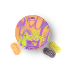 Strange Sherbert Guzzlerz #026 Live Rosin Gummies | 100mg