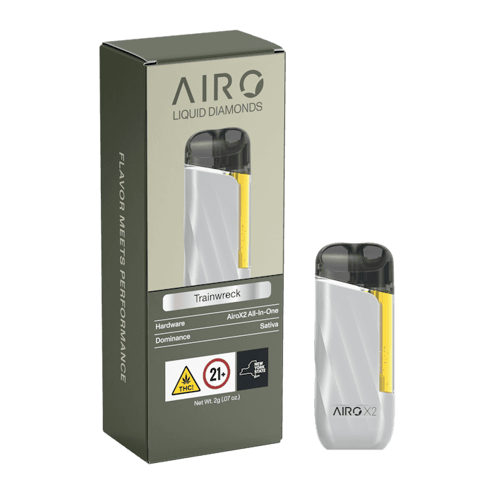product image for Trainwreck AiroX2 Liquid Diamonds Vape 2g