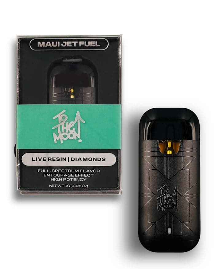 Maui Jet fuel • Live Resin + Diamonds Vape • 1g - To The Moon | Treehouse Cannabis