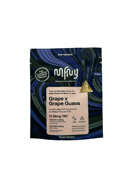Grape x Grape Guava Live Rosin Gummies • 10 Pack - MFNY - EDIBLES - Rockland County Weed Delivery | Treehouse Cannabis