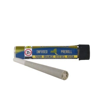 Sour Orange Diesel Kush • Infused Pre-Roll • -  | Treehouse Cannabis