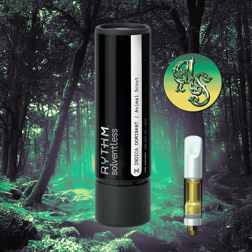 Animal Scout • Live Rosin (Solventless) Cartridge • Indica • 1g - RYTHM | Treehouse Cannabis