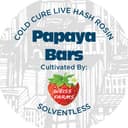 Papaya Bars cultivated by Weiss Farms | Live Rosin Concentrate | 1g