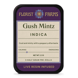 Gush Mintz • 5 Pack infused Pre-Rolls • 2.5g
