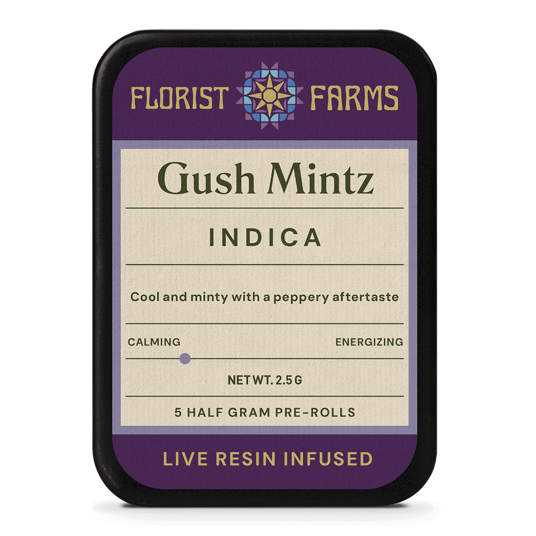 product image for Gush Mintz 5 Pack infused Pre-Rolls 2.5g