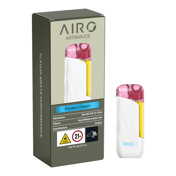 Frosted Dream Artisan Ice • AiroX2 Vape  • 2g - Airo | Treehouse Cannabis