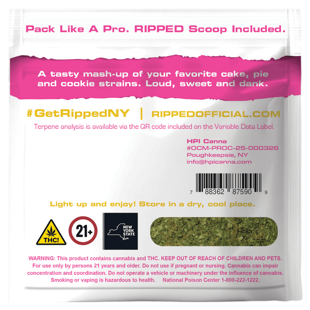 Sugar Rush Infused Pre-Ground Flower - RIPPED | Treehouse Cannabis